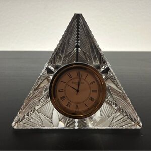Waterford Crystal Times Square Pyramid Clock